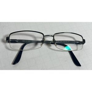 Ray-Ban Tech Eyeglasses RX RB 6156 2507 52-17 140 Black Semi Rimless